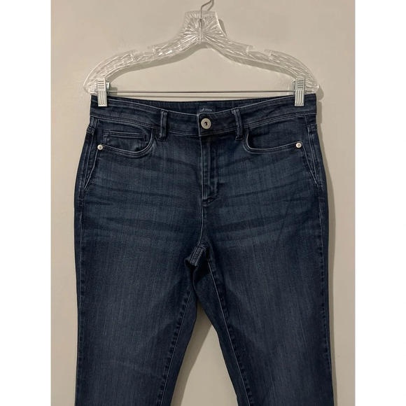 J. Jill Jeans Women’s 8 Blue Authentic Fit Slim Ankle Denim - Picture 5 of 13